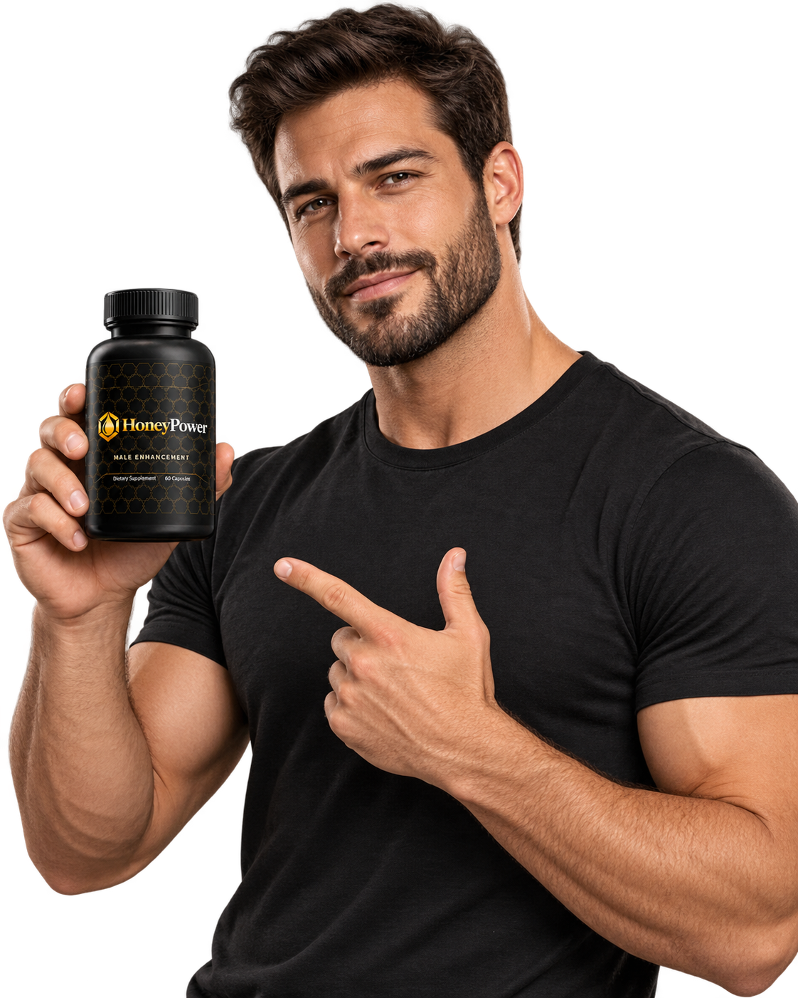HoneyPower three bottle daily wellness formula